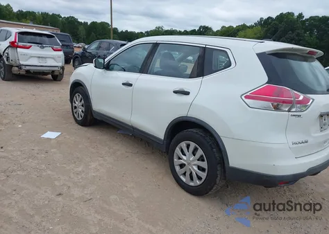 2016 Nissan Rogue S из США, поврежденный, VIN KNMAT2MV5GP730999